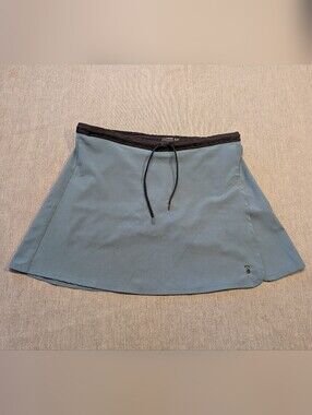 Alpine Design Women Active Stretch Skirt Skort Turquoise Blue Sz M